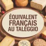 illustration vectorielle des fromages équivalent français au Taleggio