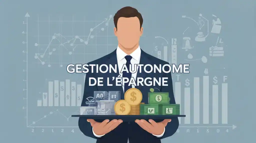 investisseur gestion autonome de l epargne portefeuille diversifie actions or liquidites
