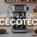 Machine à café Cecotec moderne sur plan de travail