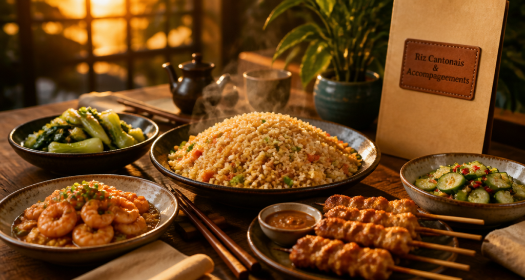 Riz cantonais : comment choisir les meilleures protéines, légumes et sauces pour un repas complet ?