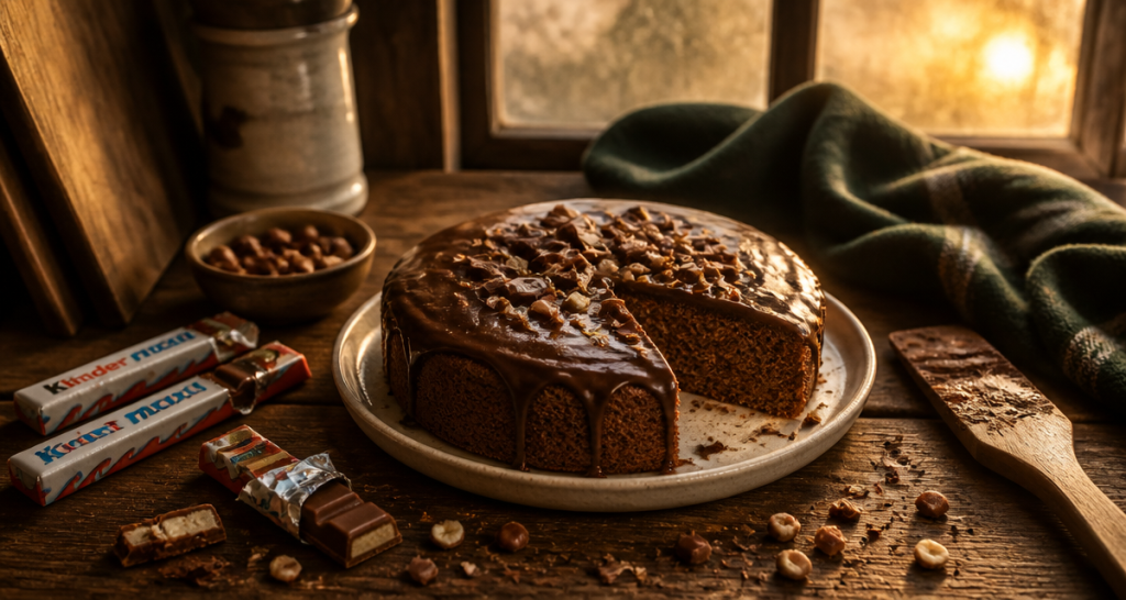 Gâteau Kinder maison : 200g de Maxi, 4 œufs et la technique pour un moelleux parfait