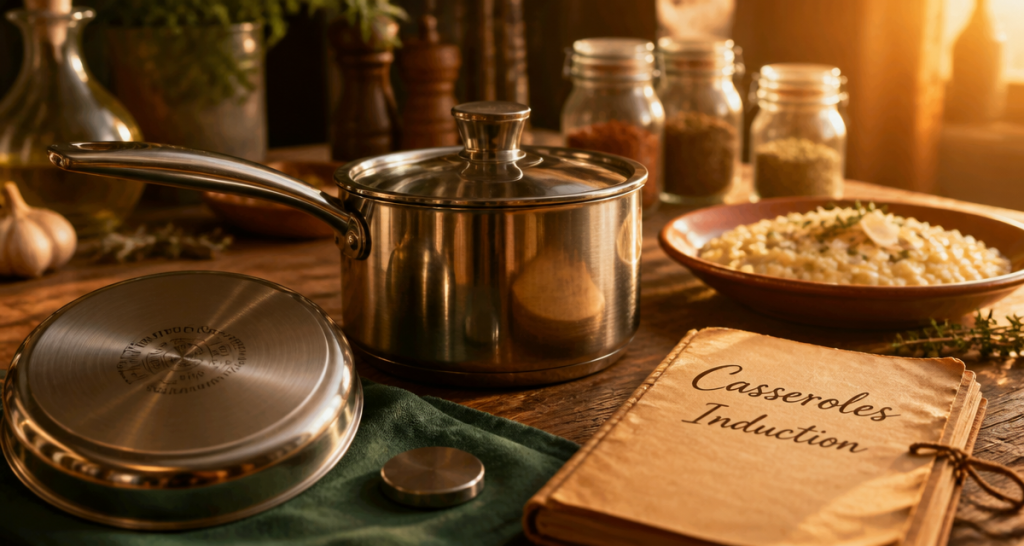 Quelle casserole pour induction : 3 critères techniques et le test de l&rsquo;aimant pour choisir sans erreur