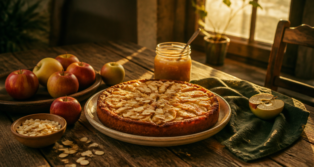 Gâteau pomme-amande : 3 astuces pour un dessert gourmand sans pic glycémique