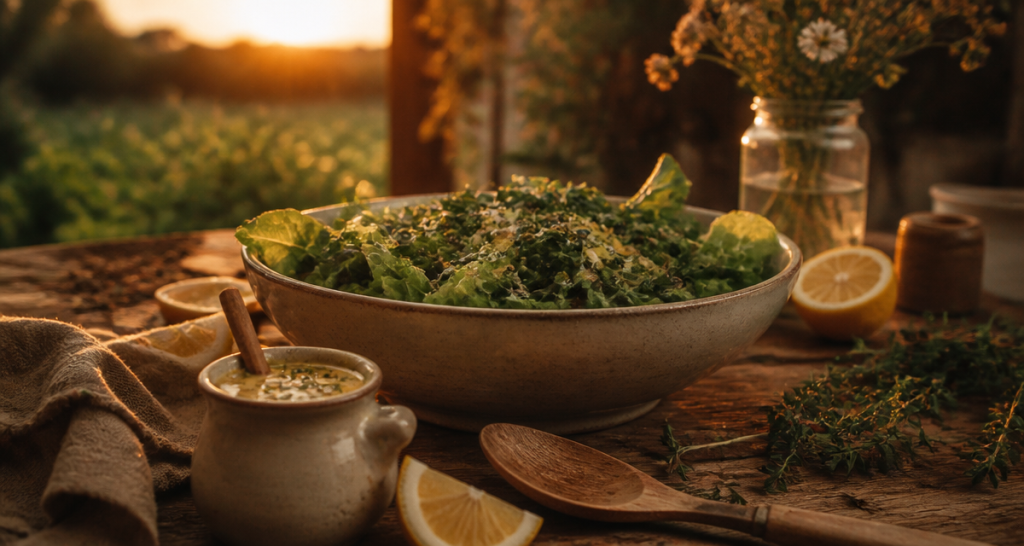 Vinaigrette sans vinaigre : 4 alternatives pour un assaisonnement doux et digeste