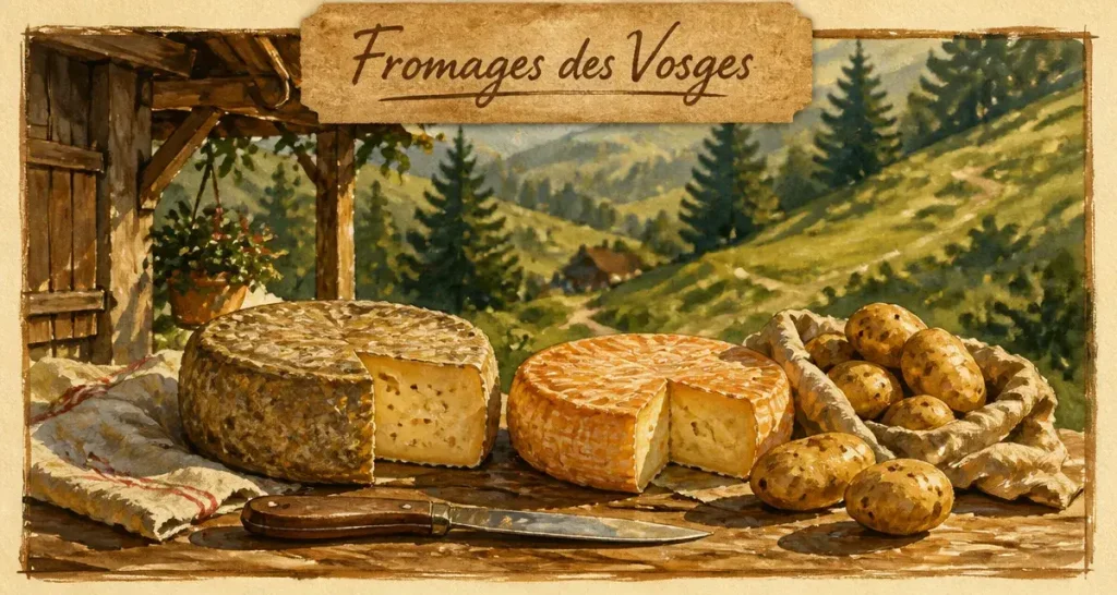 Fromages des Vosges : 4 spécialités de caractère issues du savoir-faire des marcaires