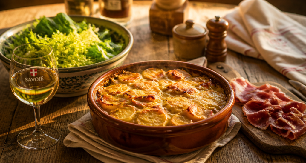 Tartiflette : 4 accompagnements frais pour équilibrer vos repas d&rsquo;hiver