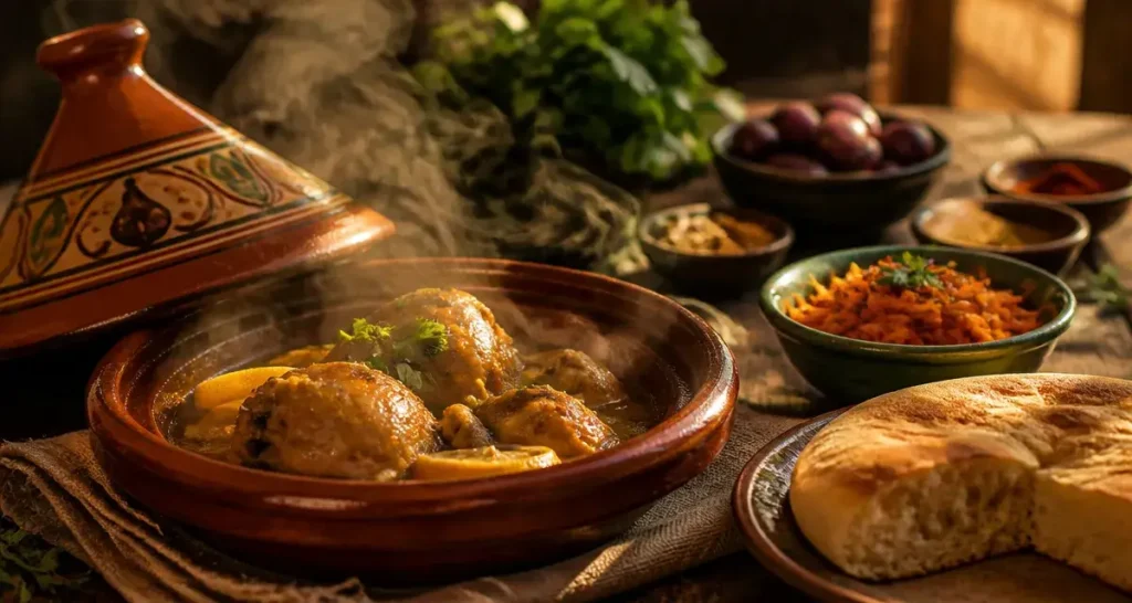 Quel accompagnement pour un tajine ? Pain marocain, semoule ou salade selon la sauce