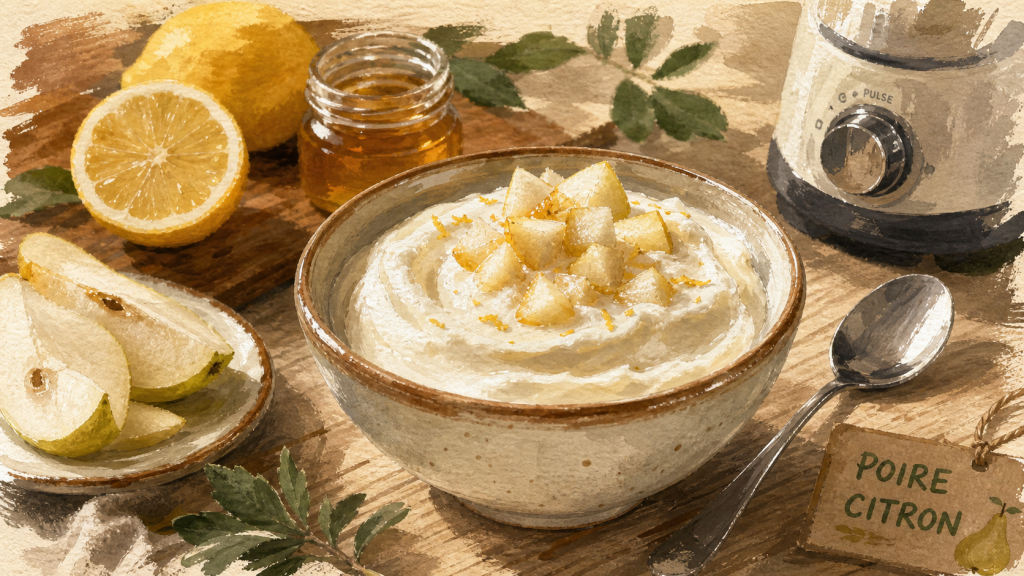 Glace healthy sans sorbetière : fruits mûrs, texture crémeuse et sucres maîtrisés