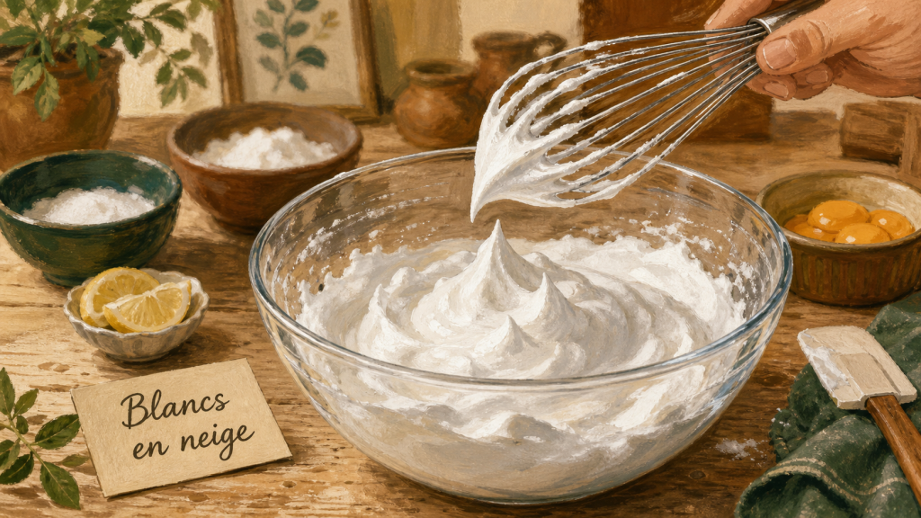 Monter ses blancs en neige à la main : 3 astuces pour une texture ferme sans batteur