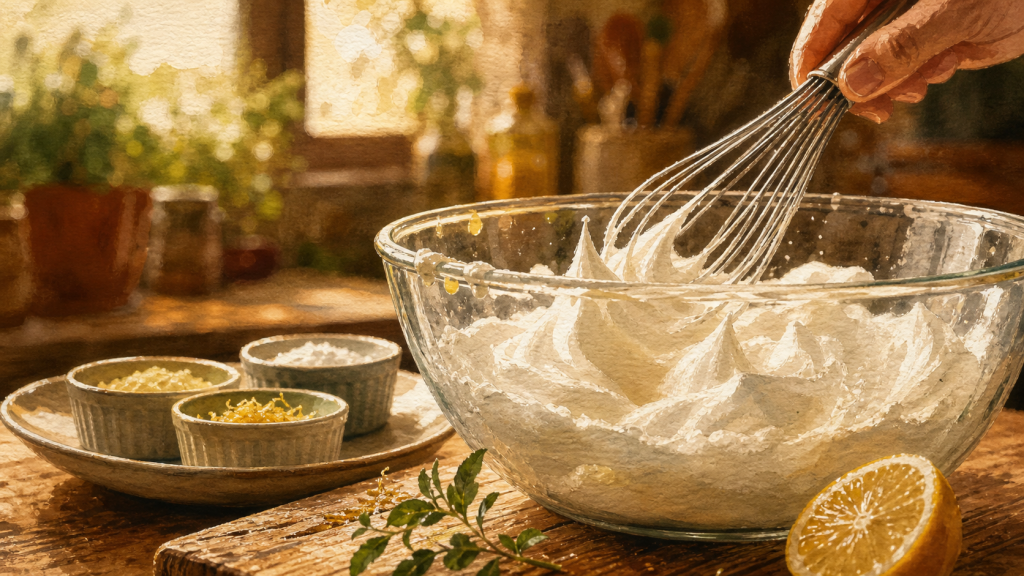 Monter ses blancs en neige à la main : 3 astuces pour une texture ferme sans batteur