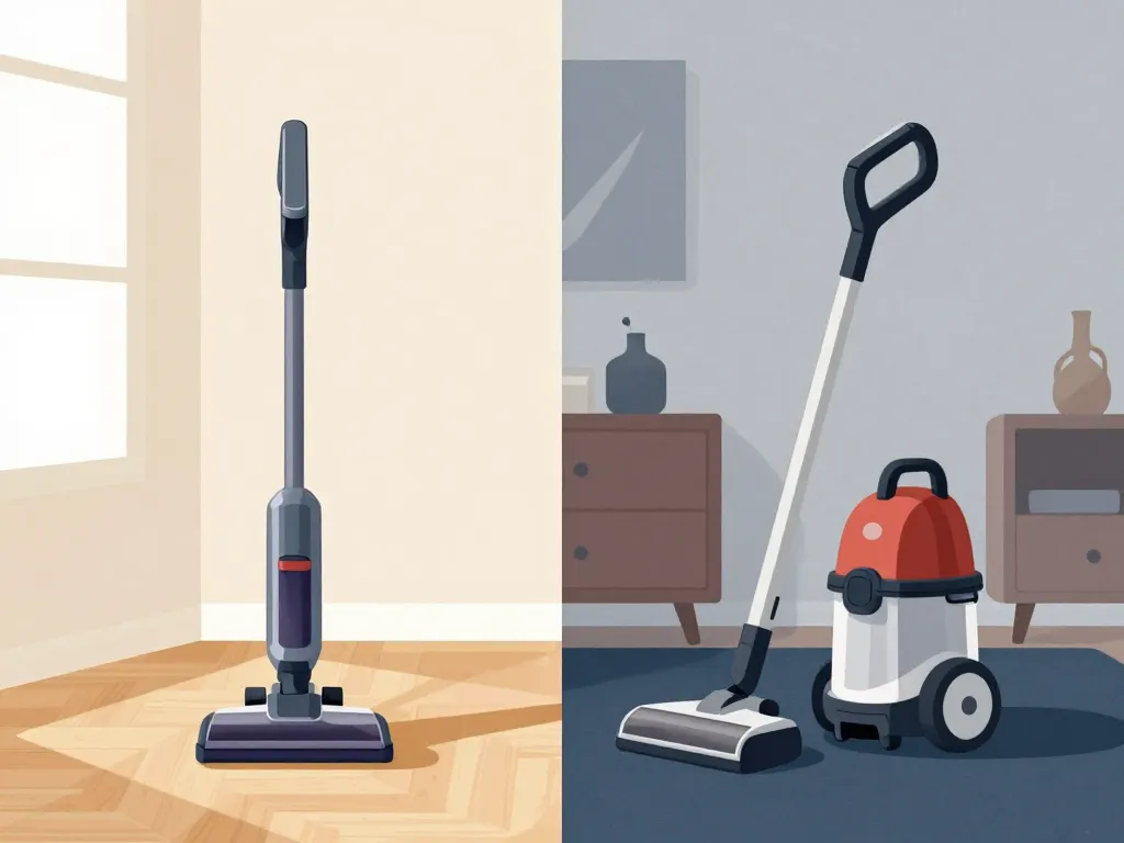 aspirateur balai ou traineau différences visuelles
