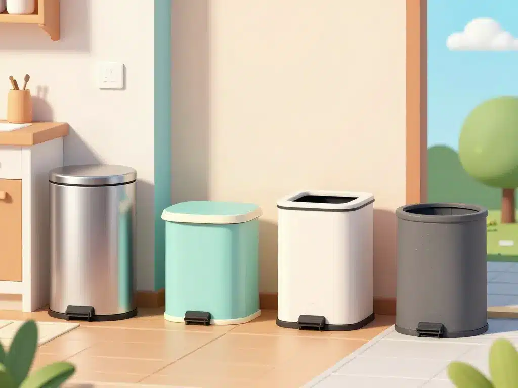 belle poubelle cuisine salle de bain bureau extérieur