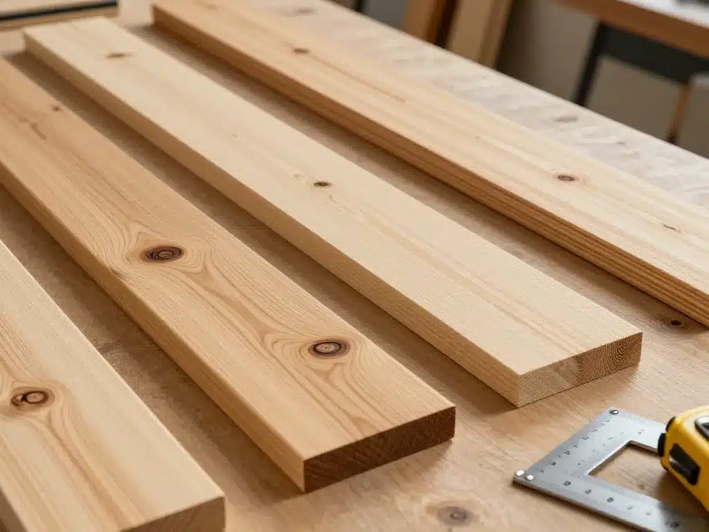 Différents types planches coffrage planche sur établi