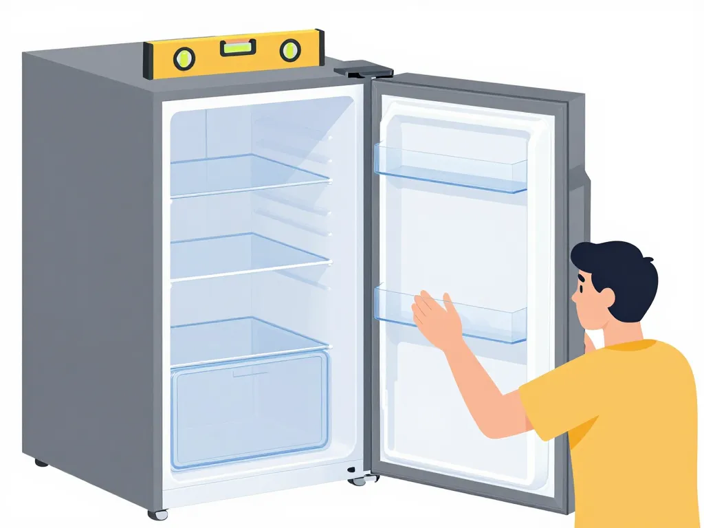 brancher un frigo neuf après transport préparation sécurité cuisine