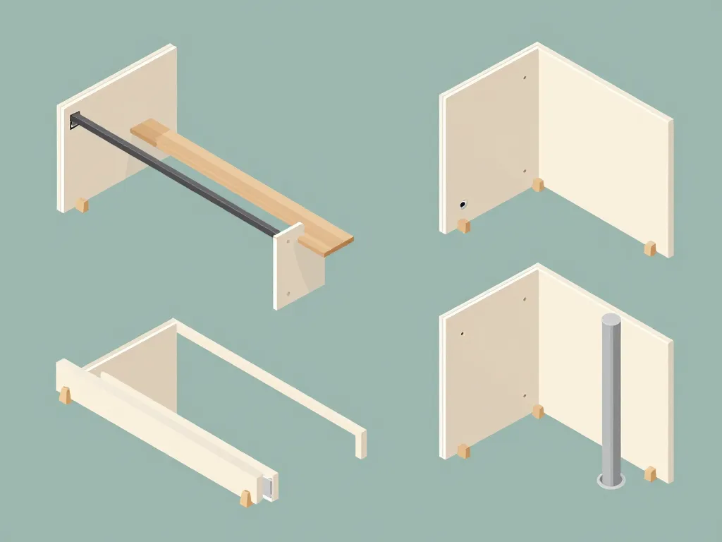 diagramme des cas coffrage placo sans rail