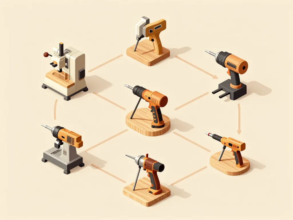 Diagramme choix outils bois moderne hmdiffusion