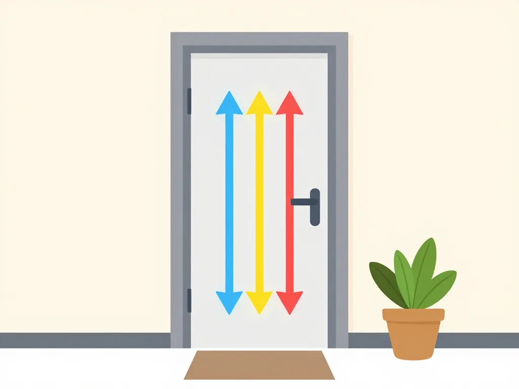 kit isolation porte d'entrée réduction pertes de chaleur