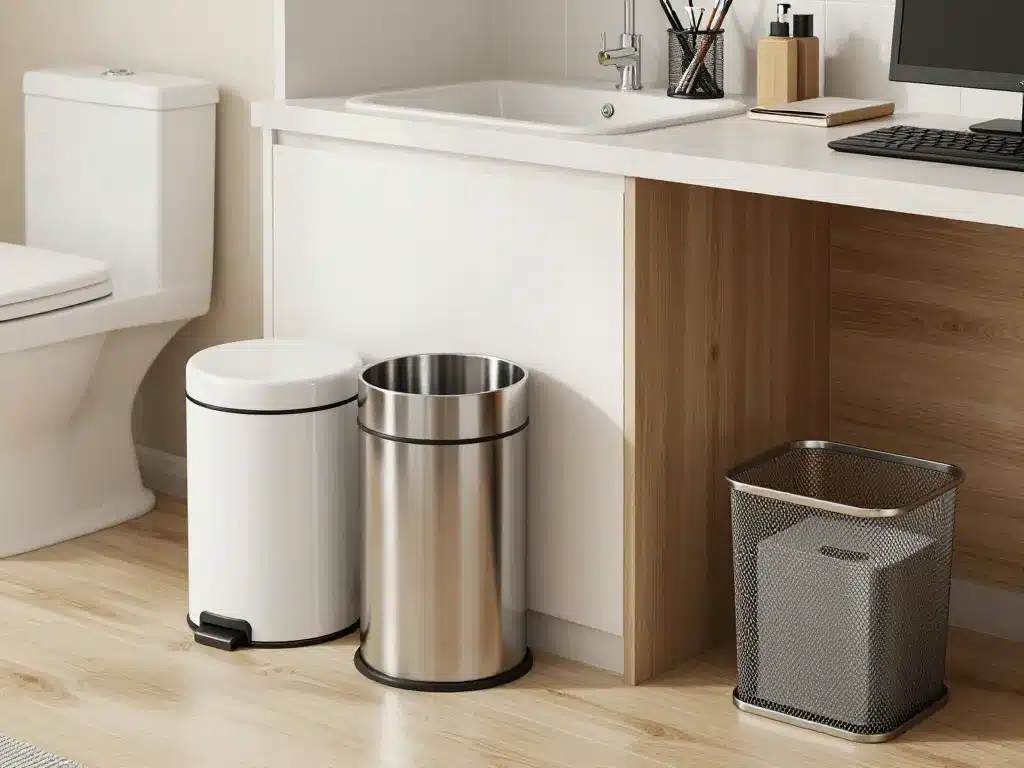 poubelle jolie cuisine salle de bain bureau design