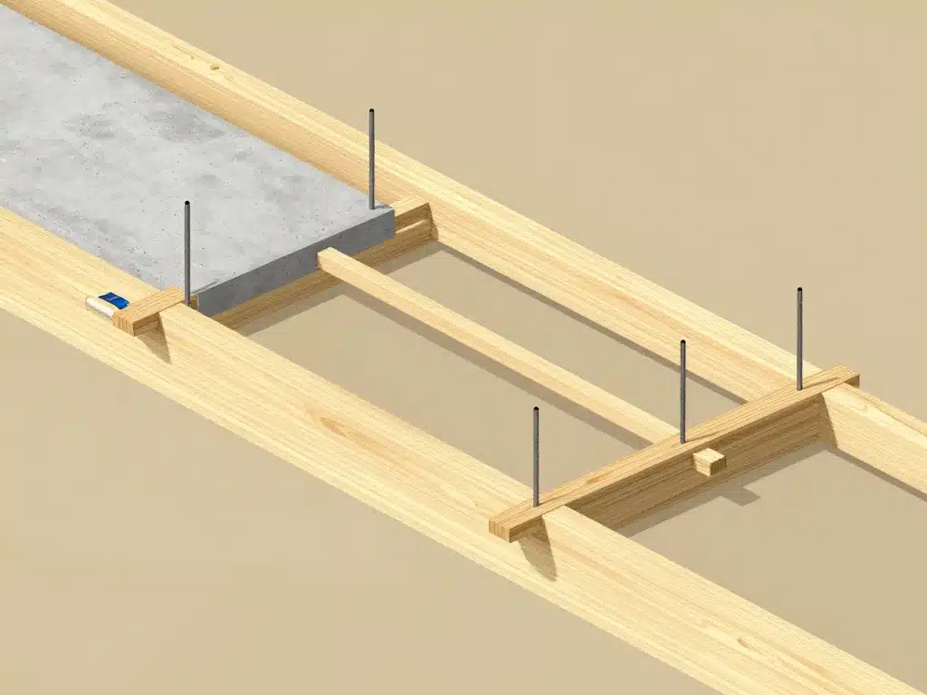 Diagramme préparation coffrage planche sécurité béton
