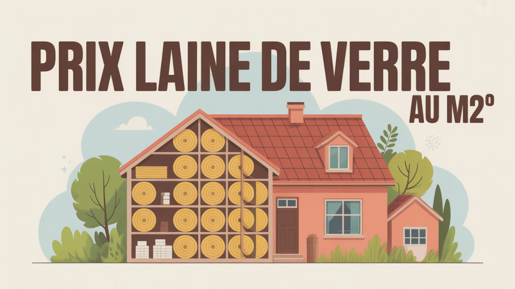 prix de la laine de verre au m2 : visuel isolation maison