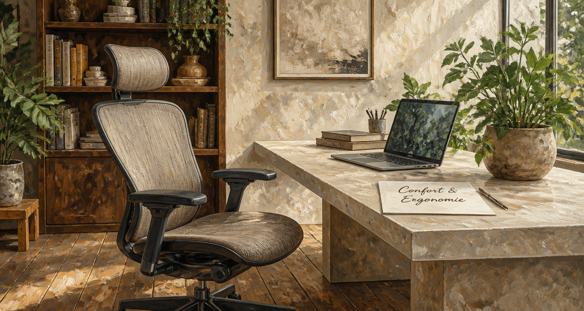 Meilleur chaise ergonomique 2025 dans un bureau moderne