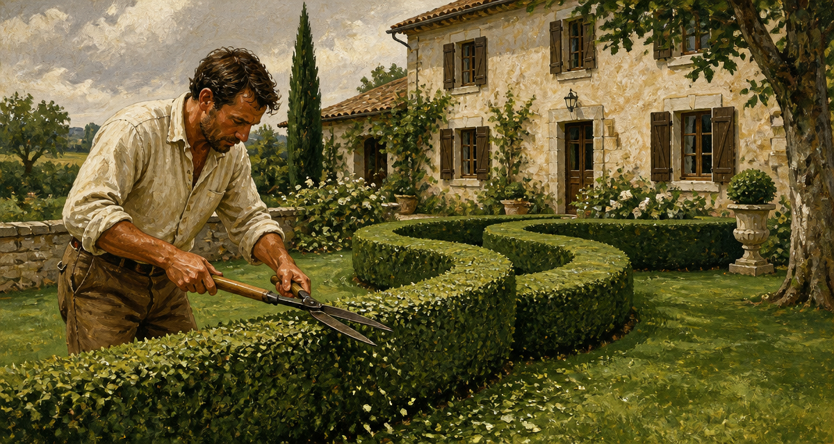 Quand tailler les buis haie jardin