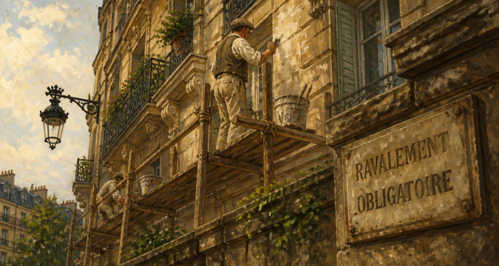 ravalement paris ouvriers façade immeuble