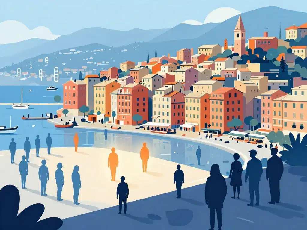 gênes ville dangereuse port silhouette zones sûres pickpockets