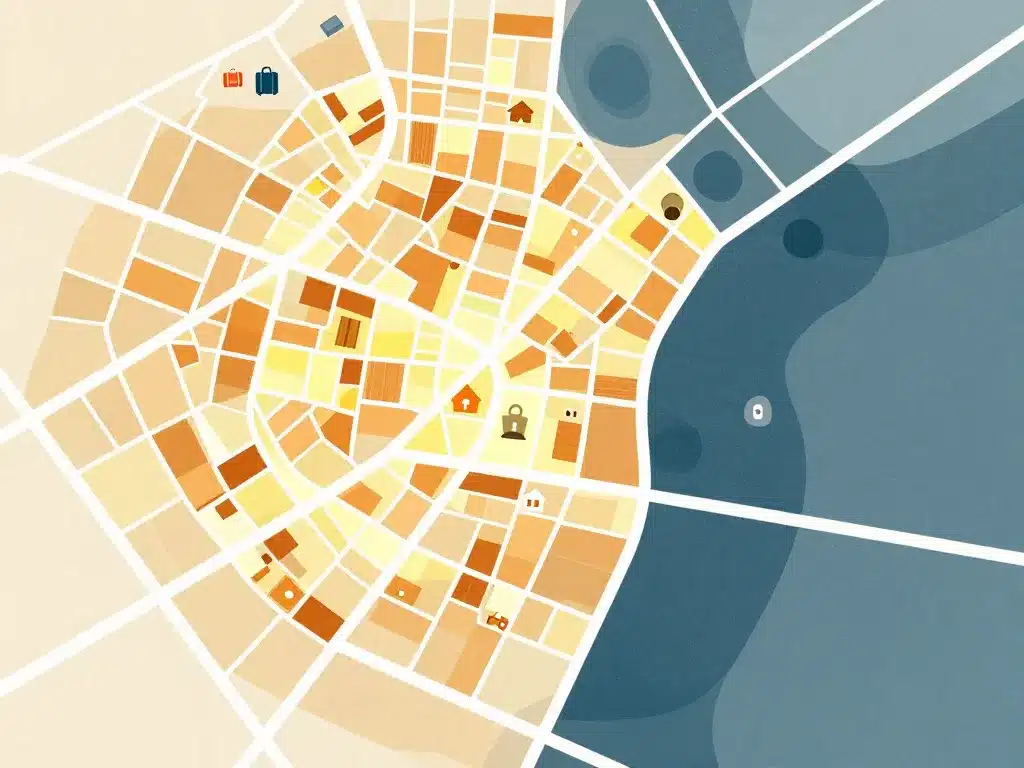 gênes ville dangereuse carte quartiers sûrs et sensibles