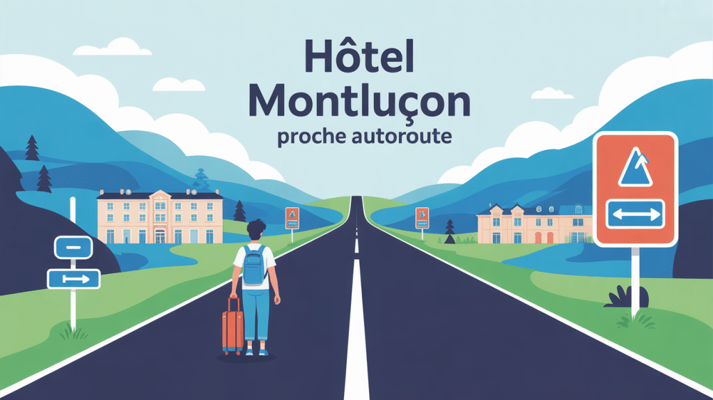illustration hotel montluçon proche autoroute voyageur