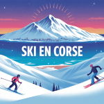 ski en corse panoramique mer montagne