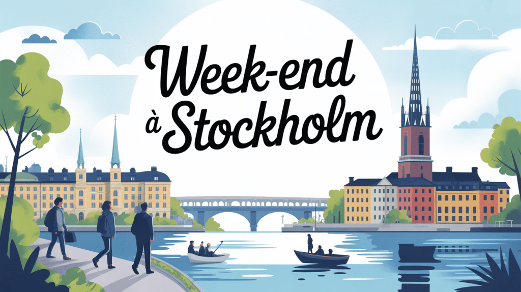 week end à stockholm illustration scandinave voyageurs