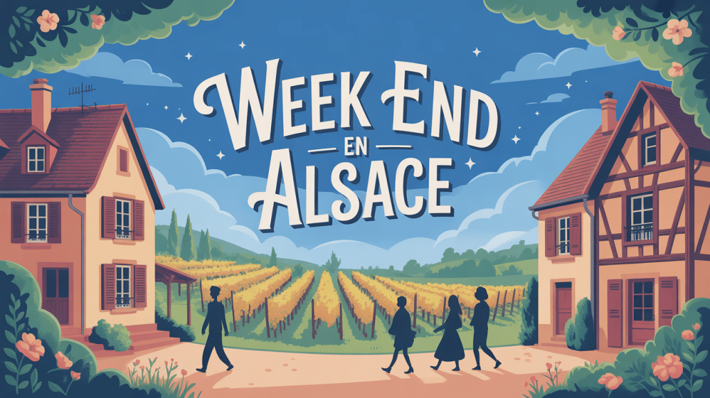 week end alsace maisons colombages vignoble