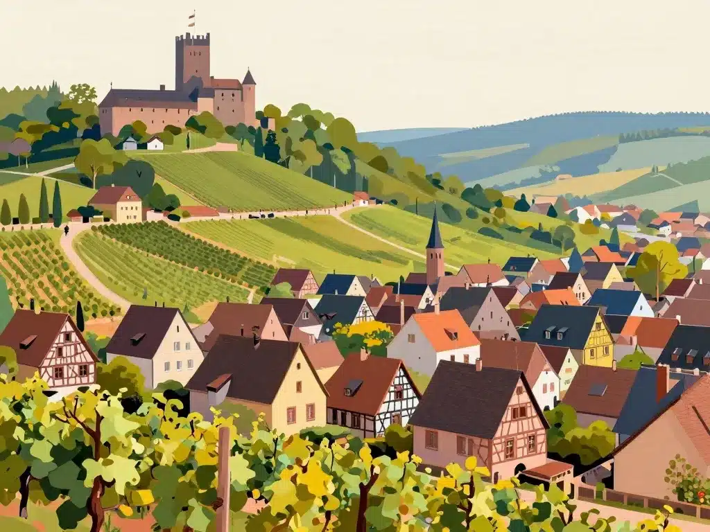 editorial week end en alsace villages vignobles