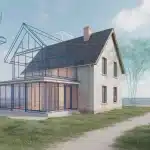 maison à rénover en bord de mer, rénovation, embruns