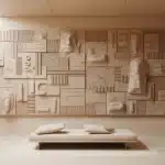 Tableau 3D relief décor mural contemporain