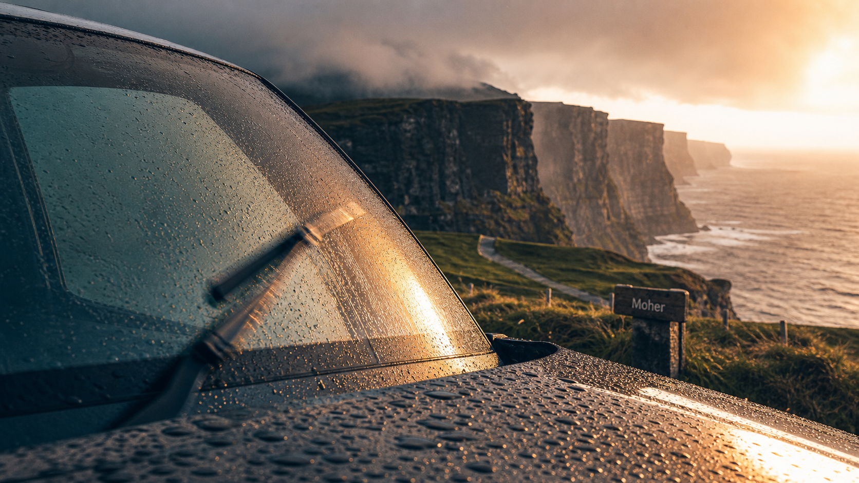 Falaises de Moher en Irlande, road trip le long de l’Atlantique