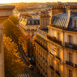 vue paris quartier riche avenue haussmannienne