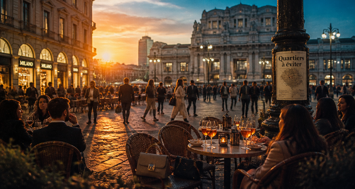 quartier de milan à éviter place gare centrale