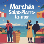 Ambiance méditerranéenne marchés Saint Pierre la Mer