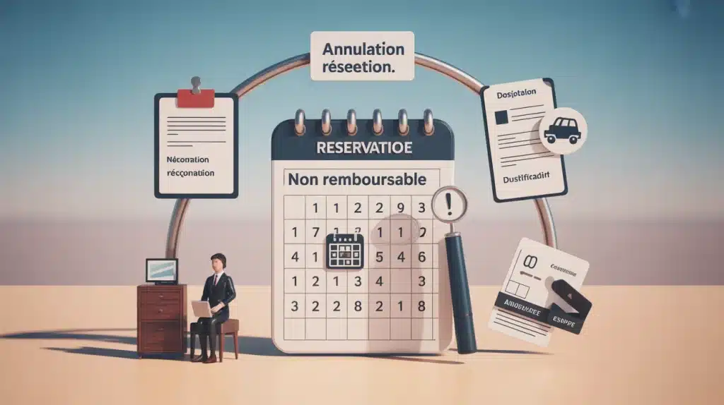 Annulation réservation non remboursable : obtenir un remboursement