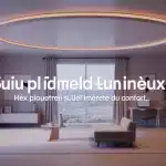 faux plafond lumineux LED 36 W et 5500 K lumière du jour