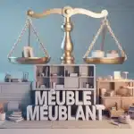 Meuble meublant : mobilier assimilé en succession