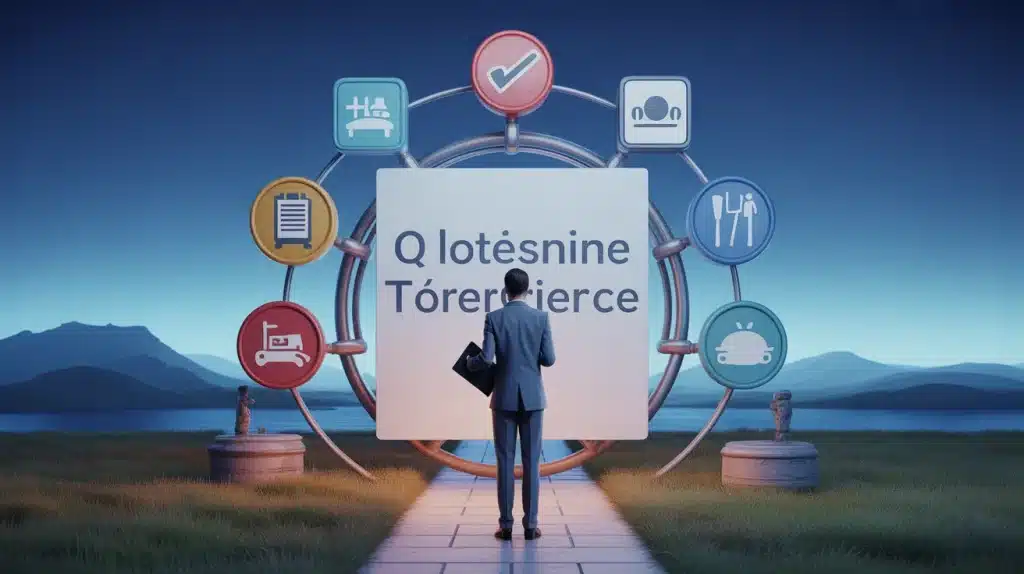 Testeur de voyage réalisant un audit terrain de qualité