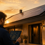 3e habitat toit panneaux solaires technicien