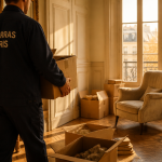 Vide maison Paris appartement cartons meubles