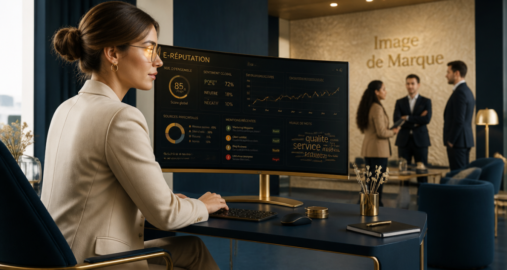 E reputation outils surveillance marque
