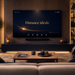 quelle distance entre tv et canapé dans un salon