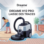 dreame h12 pro laisse des traces visuel solution sol