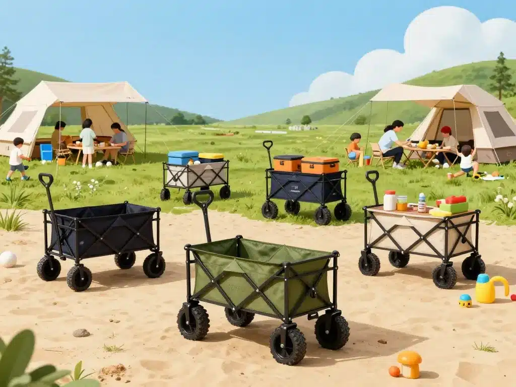 fuxtec avis chariot plage jardin famille